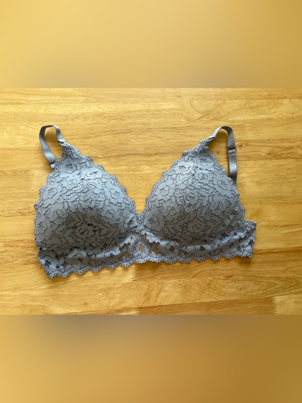 Momanda Lace Nursing Bralette - Mystery Blue